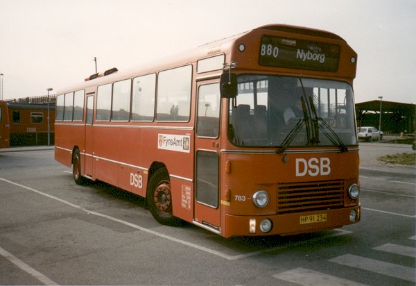 DSB Rutebiler nr. 783 i Nyborg Fgh