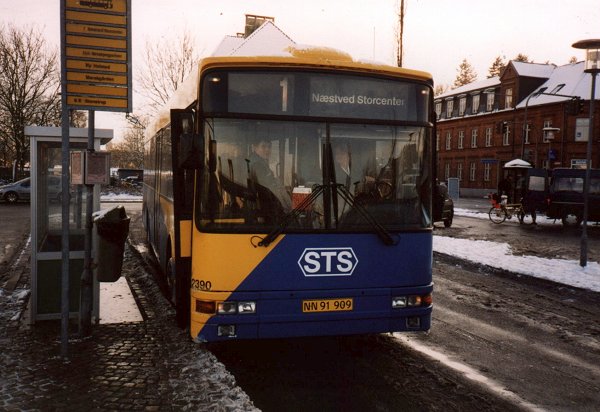 Arriva nr. 2390, ex. DSB Rutebiler nr. 390, (Volvo B10BLE59). Photo Tommy Rolf Nielsen Martens